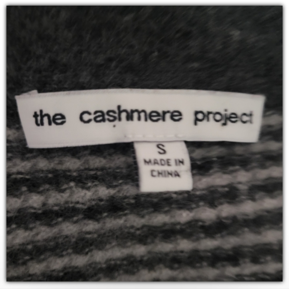 The Cashmere project sweater 100% Cashmere long open cardigan with pockets - Picture 8 of 9